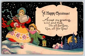 Postcard - Vintage Whimsical Christmas - Picture 1 of 2