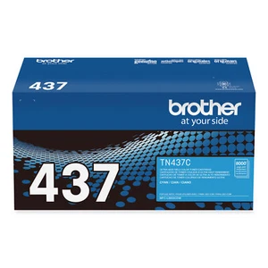 TN437C Ultra High-Yield Toner, 8,000 Page-Yield, Cyan - Picture 1 of 4