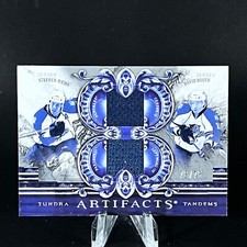 David Booth Stephen Weiss 2010-11 Artifacts Tundra Tandems Silver Jersey /75
