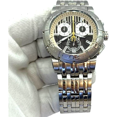 CATENA - SWISS MADE - STAINLESS STEEL BRACELET - 10 ATM - CHRONOGRAPH -  Ø44MM - Image 1 of 4