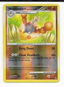 Pokemon --- WORMADAM --- Platinum Arceus! REVERSE HOLO! LP! 50/99 - Picture 1 of 3