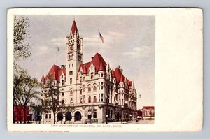 St Paul MN-Minnesota, neues Postgebäude, antike alte Postkarte - Bild 1 von 2