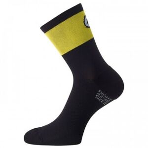 Assos Cento Socks Evo8 Size 0 EU 35-38 Volt Yellow Brand New