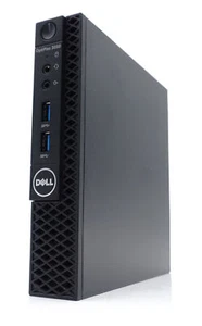 Dell Optiplex 3050 Micro PC i3-7100T 4 GB RAM, 128 GB SSD, Win10, ohne Netzteil - Bild 1 von 5