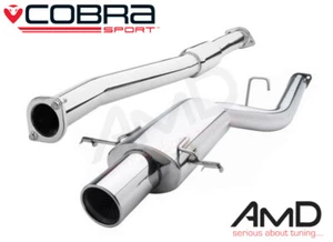 Scarico posteriore Cobra Cat 3.0 risonante Road Spec ADATTO Subaru Impreza WRX STi 01-07 - Foto 1 di 2