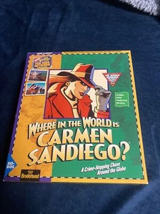 Wo auf der Welt ist Carmen Sandiego? Diskettenversion Broderbund - Bild 1 von 10