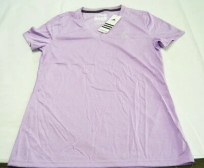 Camisa Adidas Mujer Performance Ultimate Manga Corta Cuello en V Lavanda Mediana Nueva con Etiquetas Foto 1 de 4