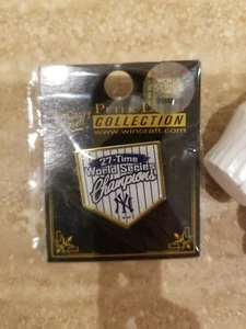 RARE-2009 NY New York Yankees Lapel Pin “27 Time World Series Champions” -NIP - Picture 1 of 4