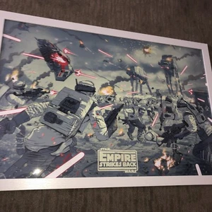 STAR WARS PRINT Empire Strikes Back Jack Gregory Bottleneck Uninvited Guests - Bild 1 von 10