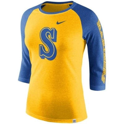 Seattle Mariners Shirt Nike Women S Performance Dri Fit New Free Shipping - Image 1 of 4