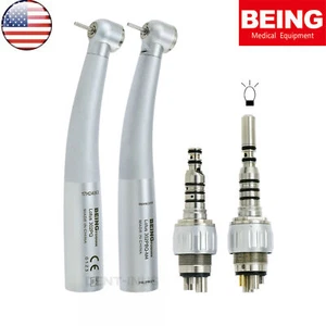 US BEING Dental High Speed Fiber Optic Handpiece fits KaVo Coupler 4/6H Turbine - Picture 1 of 72