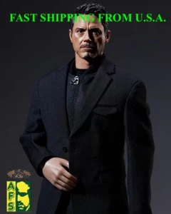 1/6 IronMan Tony Stark Business Suit Shoes Set For 12" Hot Toys Male Figure❶USA❶ - Picture 1 of 8