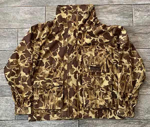 Vintage GameHide Flyway Camo Camouflage Hunting Jacket Coat Men’s Size Large - Picture 1 of 15