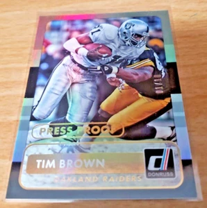 Tim Brown 2015 Donruss Press Proof # 173 (#d 1/10) - Picture 1 of 1