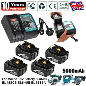 Batería para Cargador Makita Serie 18V BL1850B LXT BL1860 BL1830 BL1815 5000mAh - Imagen 1 de 29