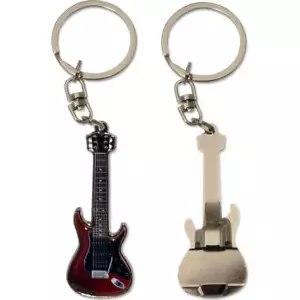 Llavero para guitarra eléctrica abridor de botellas AIM - K669 - Imagen 1 de 1