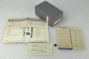 VTG Mitutoyo 513 Universal Test Indicator EMPTY Storage Case Box w/ Paperwork - Picture 1 of 14