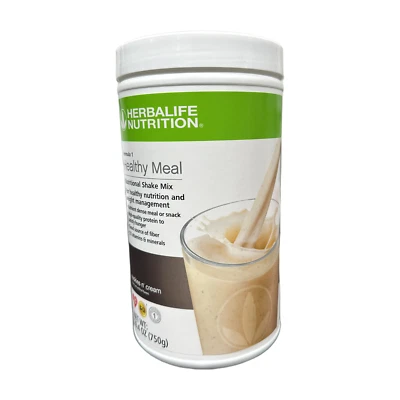 Mezcla de batido nutricional de comidas saludables Fórmula 1 a base de hierbas: galletas y crema 750 g EE. UU. Foto 1 de 4