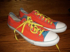 Converse Unisex 135529C Orange Casual Shoes Sneakers Size M 15-W17-EUC-FREE ship - Picture 1 of 5