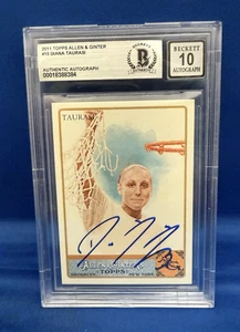 DIANA TAURASI SIGNED 2011 TOPPS ALLEN & GINTER WNBA PHOENIX MERCURY BECKETT 10 - Picture 1 of 2