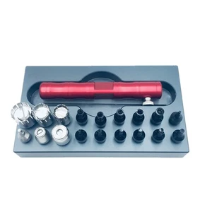 Strumento Orologio Professionale Rimozione e Installazione Cronografo Spingi Batteria Cassa& - Foto 1 di 9