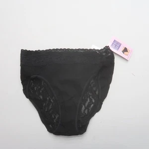 Hanky Panky Women's Lace French Brief Panties Size Medium Black NWT - Picture 1 of 5