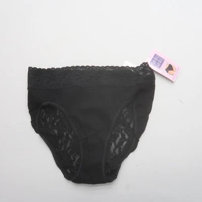 Bragas cortas francesas de encaje Hanky Panky para mujer talla mediana negras nuevas con etiquetas Foto 1 de 4