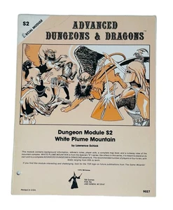 Advanced Dungeons & Dragons White Plume Mountains AD&D First Printing G1 S2 9027 - Picture 1 of 12