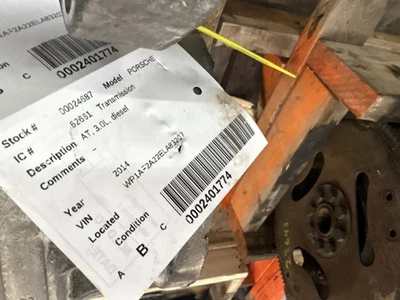 Automatic Transmission 3.0L Diesel Fits 13-16 PORSCHE CAYENNE 456211 Foto 1 de 4