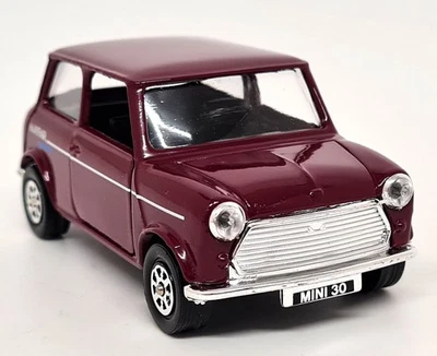 Corgi 1/36 Mini Mayfair Classic Mini Burgundy Diecast Scale Model Car - Image 1 of 4