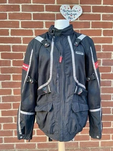SPIDI Motorsport Motorcycle Jacket - CE Armoured - Black/Red - Size XL - Picture 1 of 13