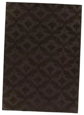  Alfombra Charleston Damasco Sólida 9' X 12' Marrón Moca - Ideal para Salones  Foto 1 de 4