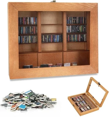 Funvalley Surperfect Anxiety Relief Mini Bookshelf with 200 Tiny Books - Port...