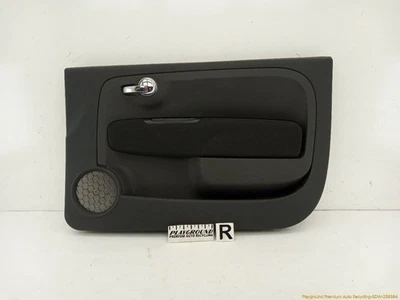 Fiat 500 Abarth Passenger Right Interior Front Door Trim Card Black Fits 12-19 - Image 1 of 4