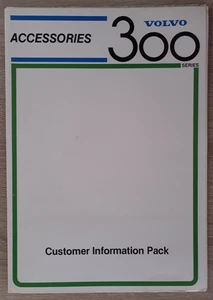 Volvo 300 Series Accessories Brochure + Price List 1982 - 343  345  R Sport - Picture 1 of 6