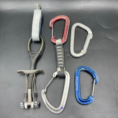 Lote Equipo de Escalada Diamante Negro Camalot Y Mosquetones Órbita Campamento Neutring Foto 1 de 4