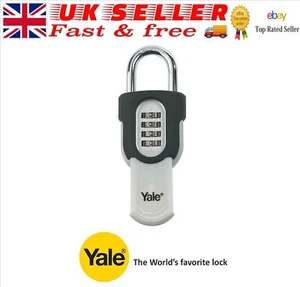 Yale 4-Dial Combination Padlock Slide - Y879/55/130/1 - Picture 1 of 3