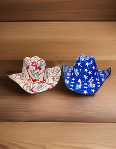 Budweiser & Bud Light Cowboy Hat Cardboard Beer Party Hat One Size Fits Most - Picture 1 of 13