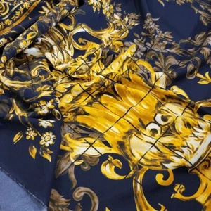 DOLCE&GABBANA COPY CREPE SATIN 95%% SE 5% EA ITALIAN TEXTILES - Picture 1 of 3