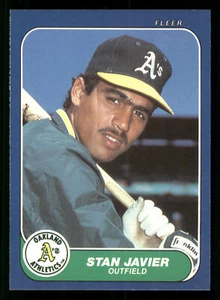 Stan Javier - 1986 Fleer Update #U-56 - Oakland Athletics - Bild 1 von 2