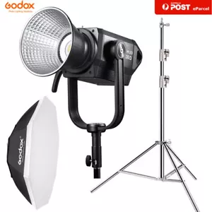 Godox KNOWLED M200D DayLight LED Video Lights + 95cm Softbox + Light Stand - Picture 1 of 17