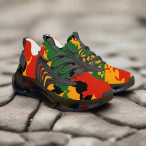 Zapatillas Rastaman Camo Max - Negras - Imagen 1 de 8