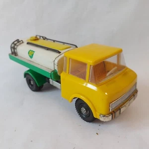 Vintage MSB BP Tankwagen Plastik & Blech Friktion Spielzeug Germany DDR 70er - Bild 1 von 13