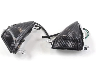 Cubierta de luz de señal de giro delantera Arashi para Kawasaki Ninja ZX-6R 636 2005-2010 Foto 1 de 4