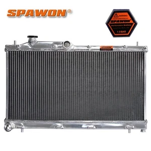 SPAWON Radiator For Subaru Impreza WRX H4 2.5L 2.0L H4 2008-2014 13091 2 Row MT - Picture 1 of 8