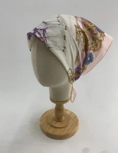 Vintage Celine Handkerchief Bandana Pocket Square Scarf Small Wrap Neckerchief - Picture 1 of 8