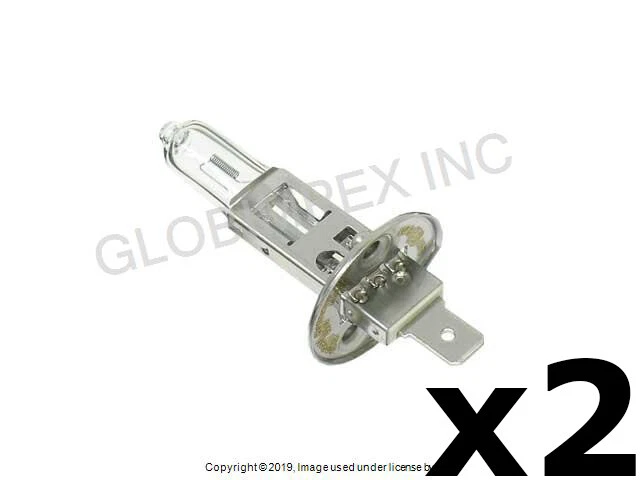 For Audi Porsche Saab Bulb 12V-55W Halogen H1 Headlight / (2) OSRAM-SYLVANIA - Image 1 of 1