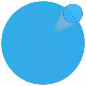 Round Pool Cover 192 inch PE Blue vidaXL - Picture 1 of 3