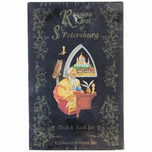 Russian Tarot Of St. Petersburg - 1997 Book & Deck Set NM OOP - US Games - Picture 1 of 8