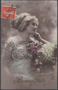 alte Ansichtskarte - Postkarte - Frohe Festtage 1911 - Bild 1 von 1